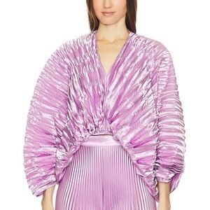 L’IDEE De Luxe Top in Violet Size 8